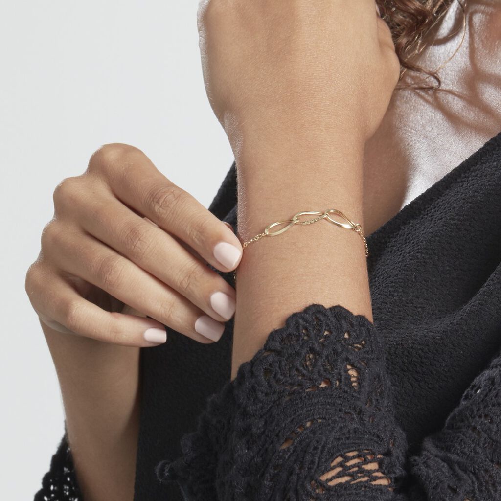 Bracelet Lianetta Or Jaune - Spannringe Damen | OROVIVO