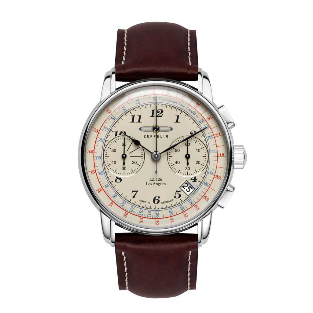 Zeppelin Herrenuhr Los Angeles 7614-5 Quarz - Armbanduhren Herren | OROVIVO