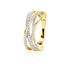 VERENA Damen Ring Gold 585 (14 Karat) Diamant Weiß 0,11 ct
