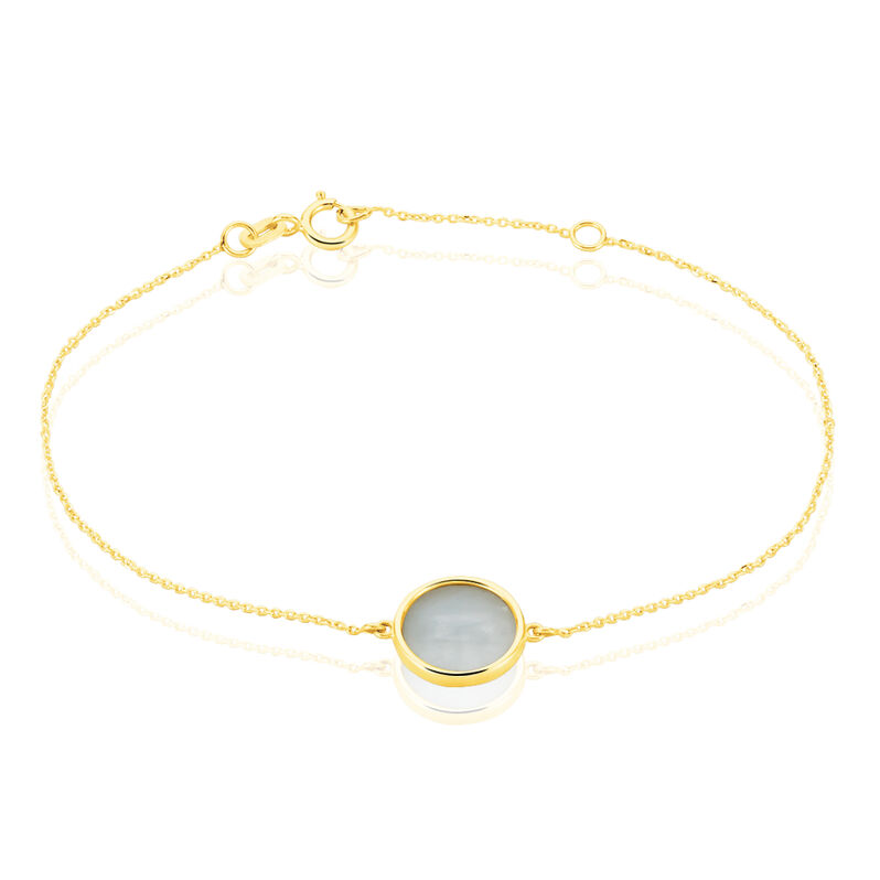 Bracelet Or Jaune Cemre Forme Cercle - Spannringe Damen | OROVIVO