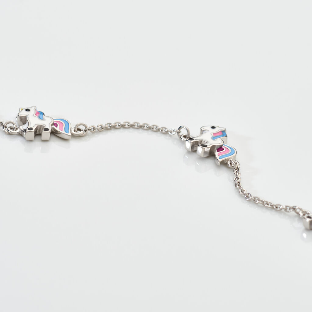 AADHYA Kinder Armband Silber 925 Einhorn