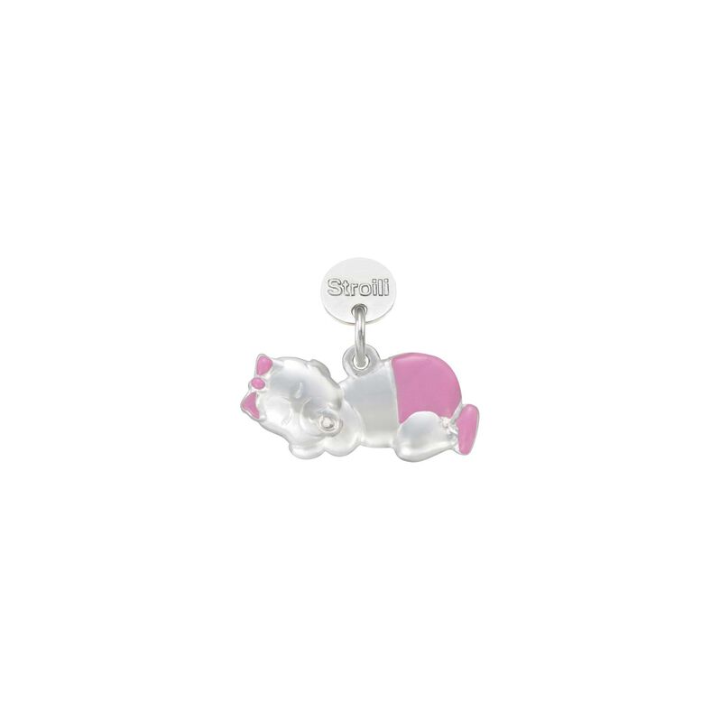 Pendente Love Beats Argento Rodiato - Spannringe Damen | OROVIVO