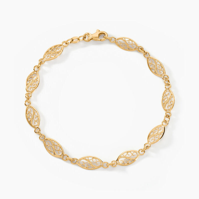 Bracelet Deitra Or Jaune - Spannringe Damen | OROVIVO