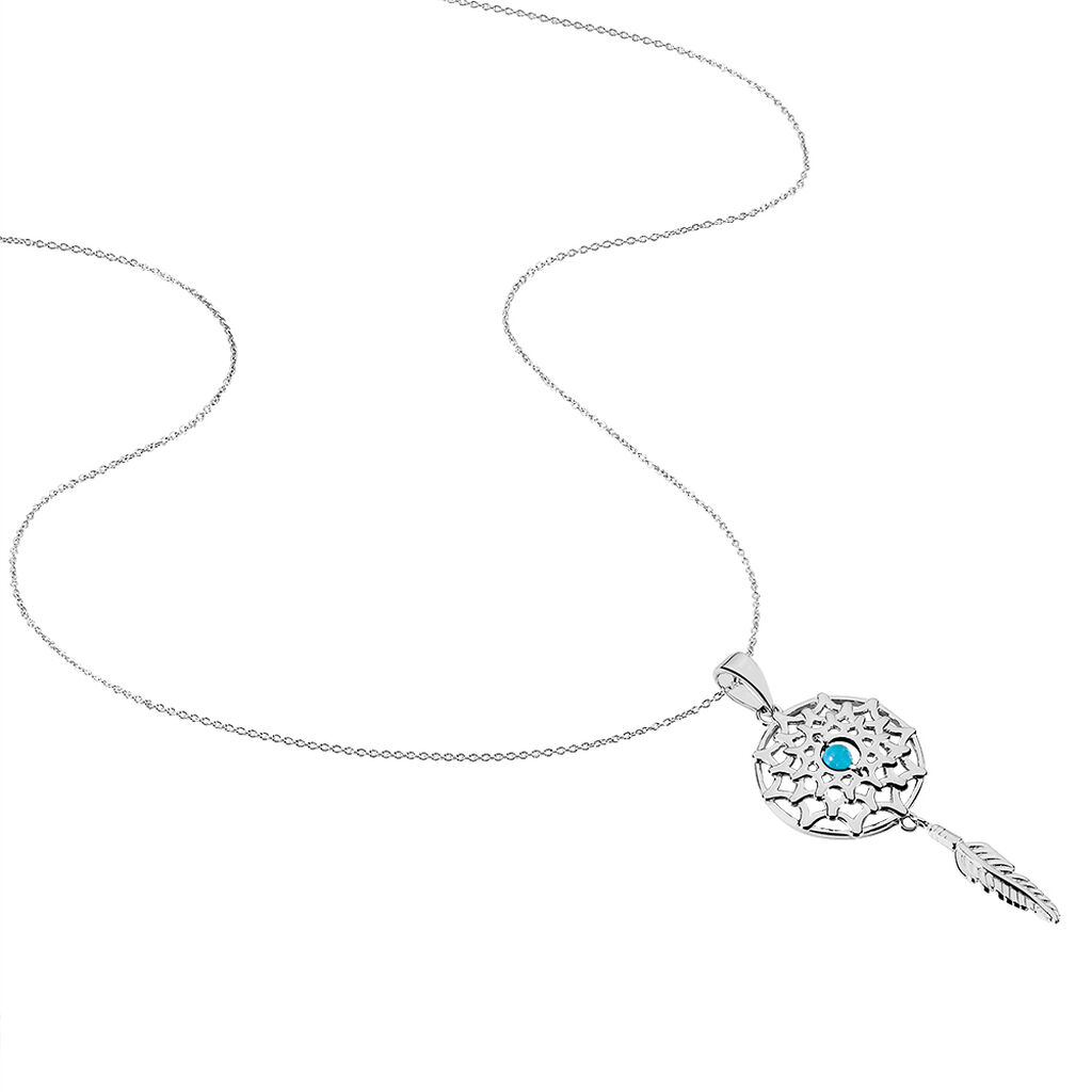 Damen Halskette Silber 925 Türkis - Halsketten Damen | OROVIVO