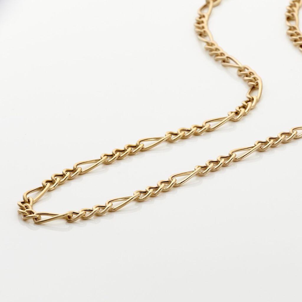FIGARO 1/3 Damen Kette Gold 375 (9 Karat) B 2,5 mm