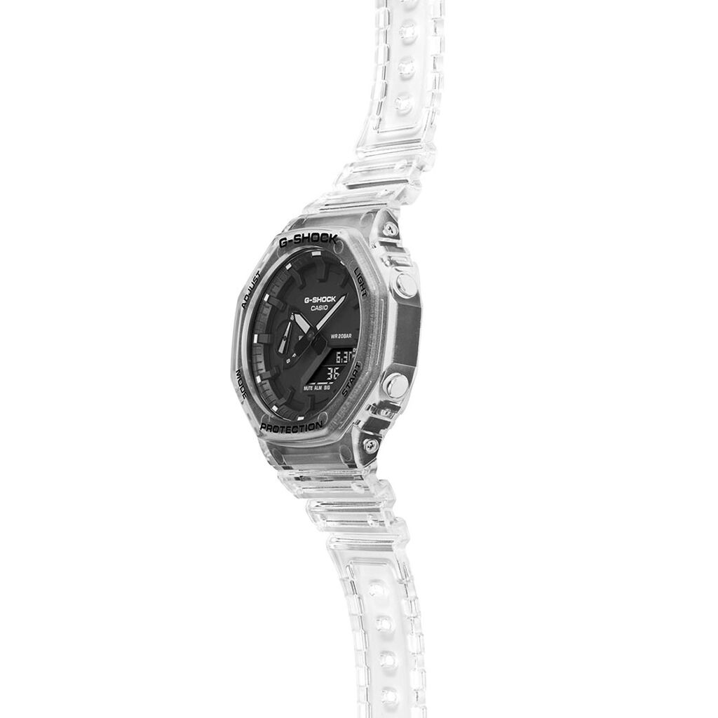 CASIO G-SHOCK Herrenuhr Classic Skeleton GA-2100SKE-7AER Quarz Digital - Armbanduhren Herren | OROVIVO