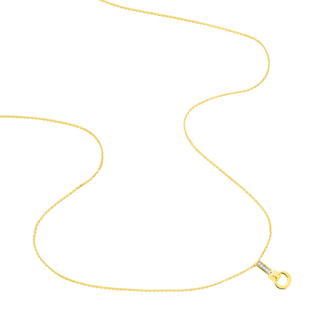 Collier Or Jaune Molly - Spannringe Damen | OROVIVO