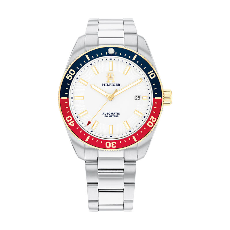 Montre Tommy Hilfiger Th85 Auto Weiss - Spannringe Herren | OROVIVO