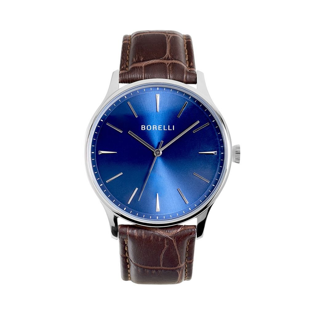 BORELLI Herrenuhr Borelli Peking P101041-B1 Quarz, Uhr ohne Stein