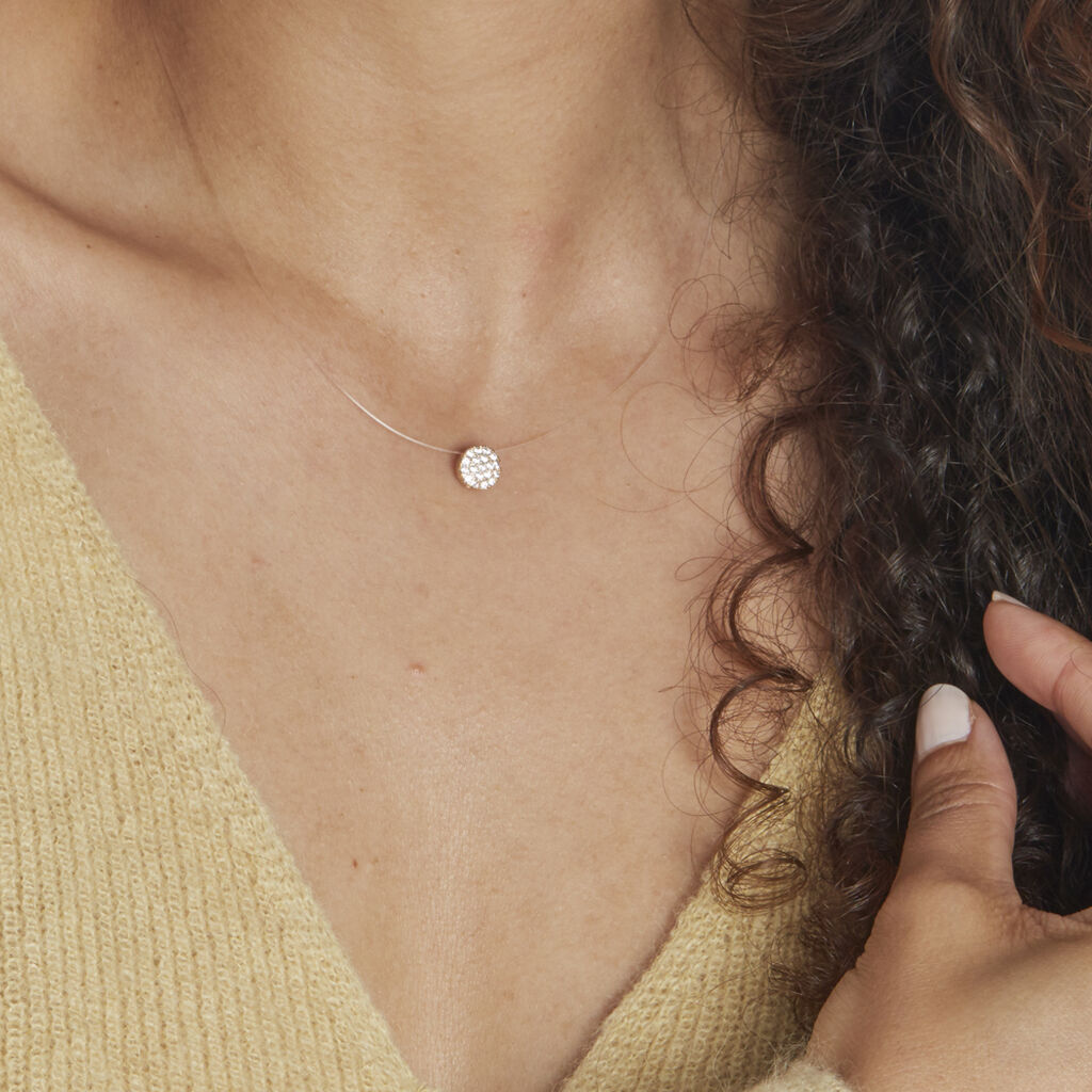 Collier Or Jaune Yvelyne Oxydes - Spannringe Damen | OROVIVO