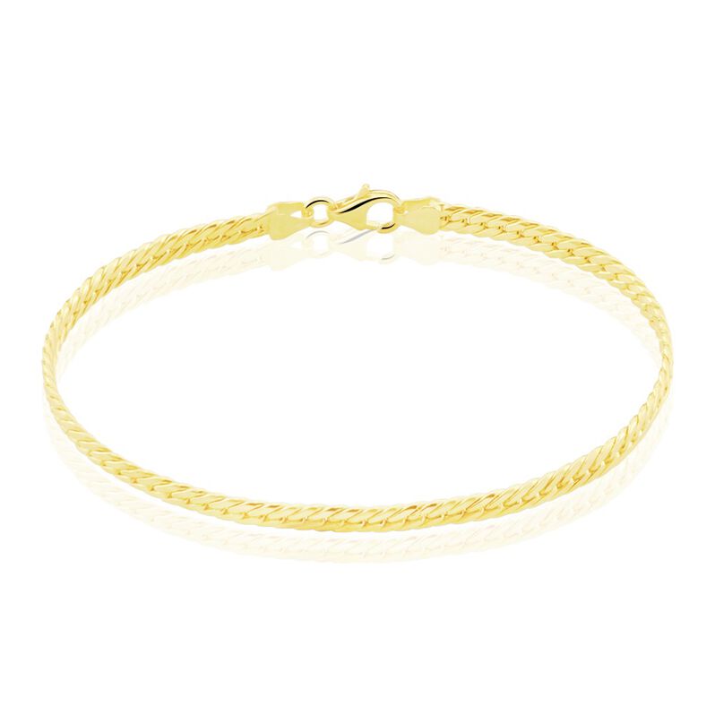Bracelet Izel Maille Anglaise Or Jaune - Spannringe Damen | OROVIVO