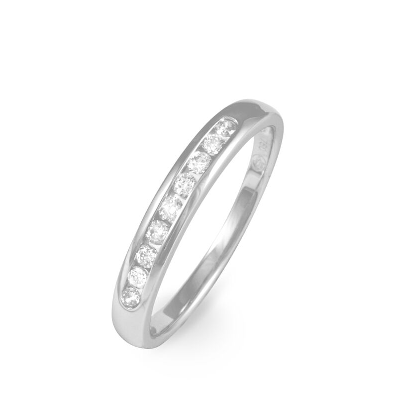Alliance Giulia Or Blanc Diamant - Spannringe Damen | OROVIVO