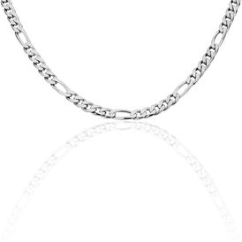 Unisex Figarokette Silber 925 50cm - Ketten ohne Anhänger Unisex | OROVIVO