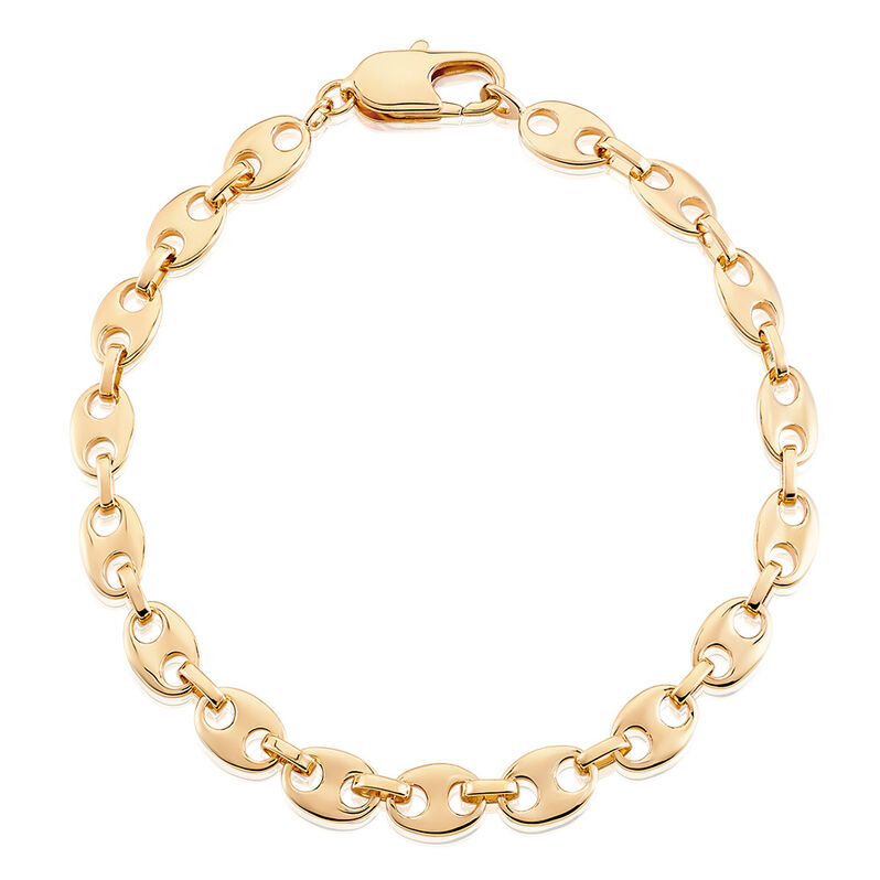 ILIANA Damen Armkette Vergoldet 750 B 6 mm - Armketten Damen | OROVIVO