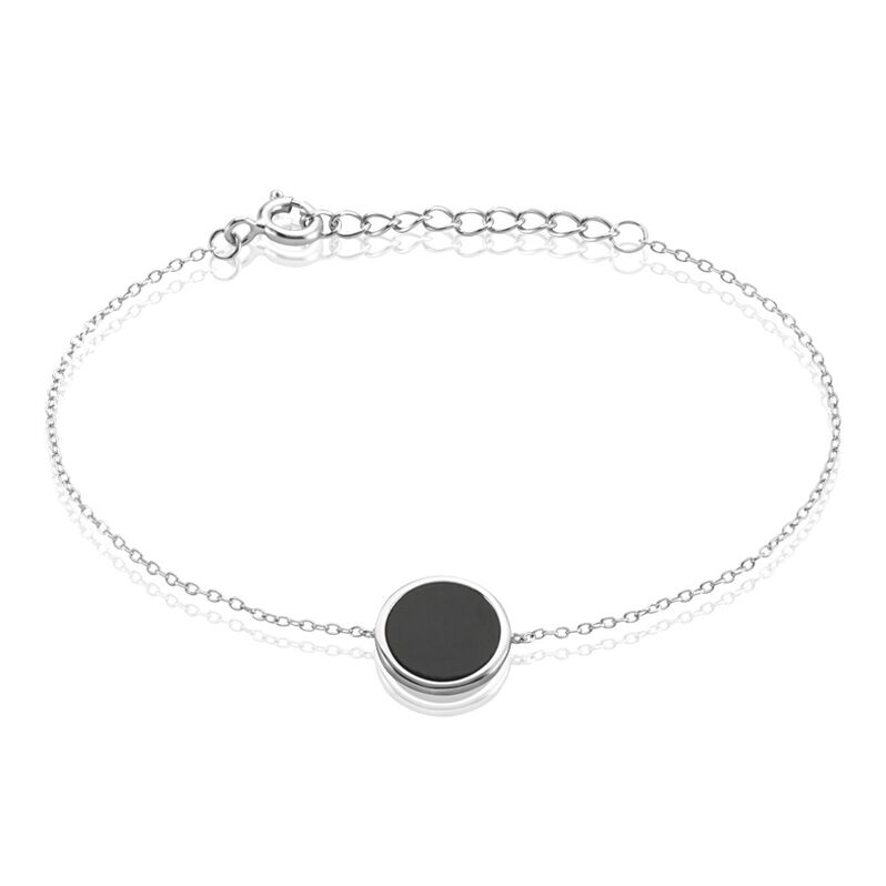 Bracelet Damioen Argent Weiss Agate - Spannringe Damen | OROVIVO