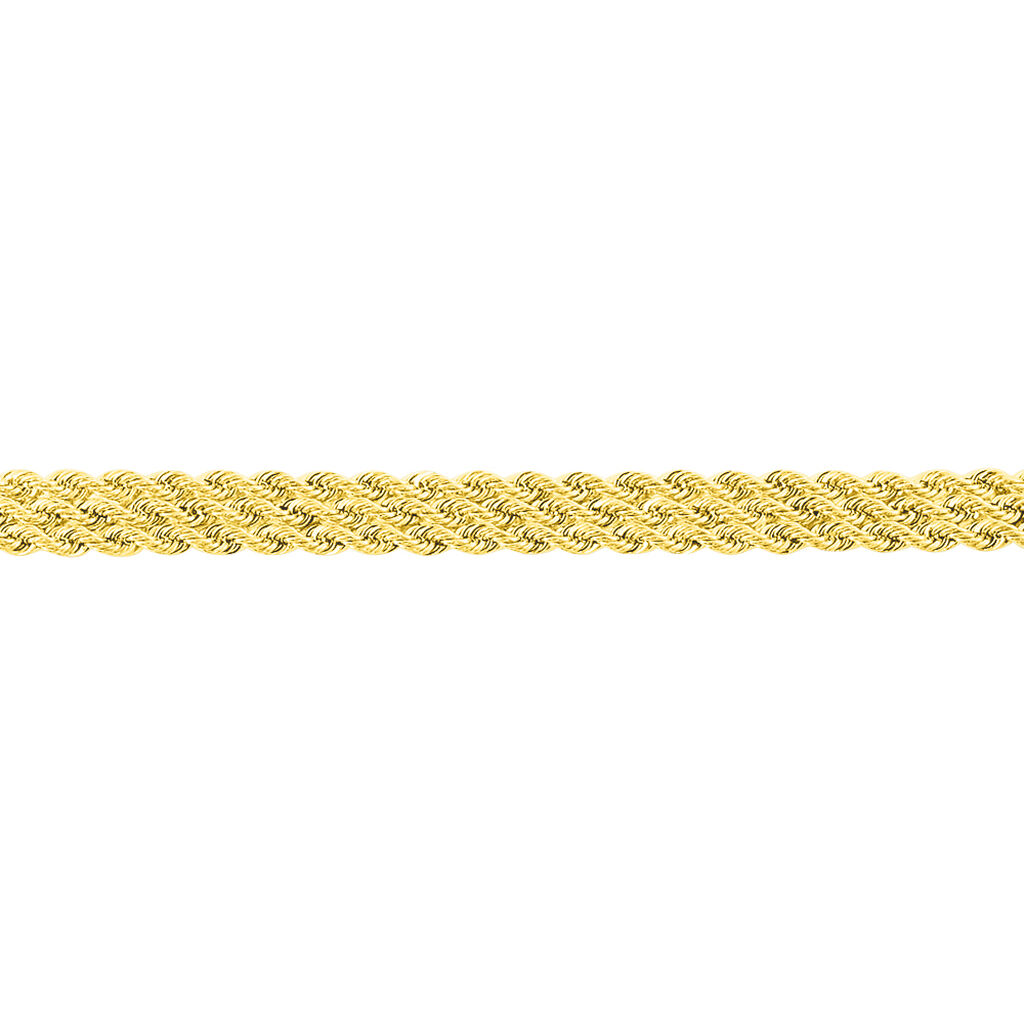 Bracelet Jerry Maille Corde 3 Rangs Or Jaune - Spannringe Damen | OROVIVO
