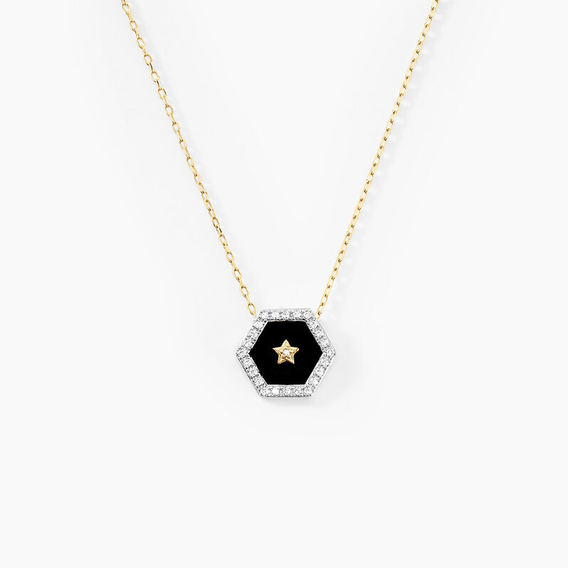 Collier Servius Or Jaune Oxyde De Zirconium - Spannringe Damen | OROVIVO