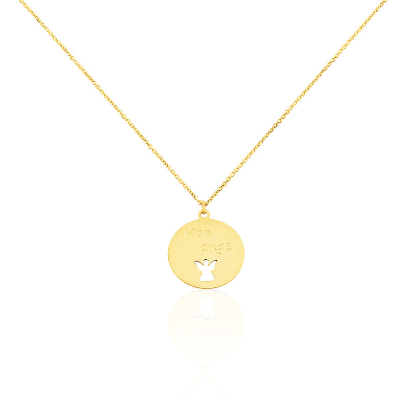 Collier Or Jaune Omelia Ange - Spannringe Kinder | OROVIVO
