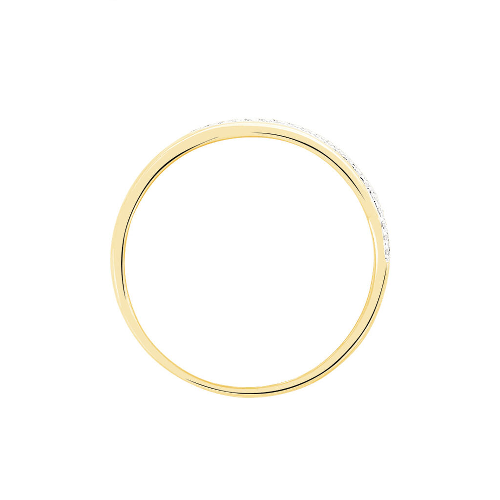 Bague Xenia Or Jaune Diamant - Spannringe Damen | OROVIVO