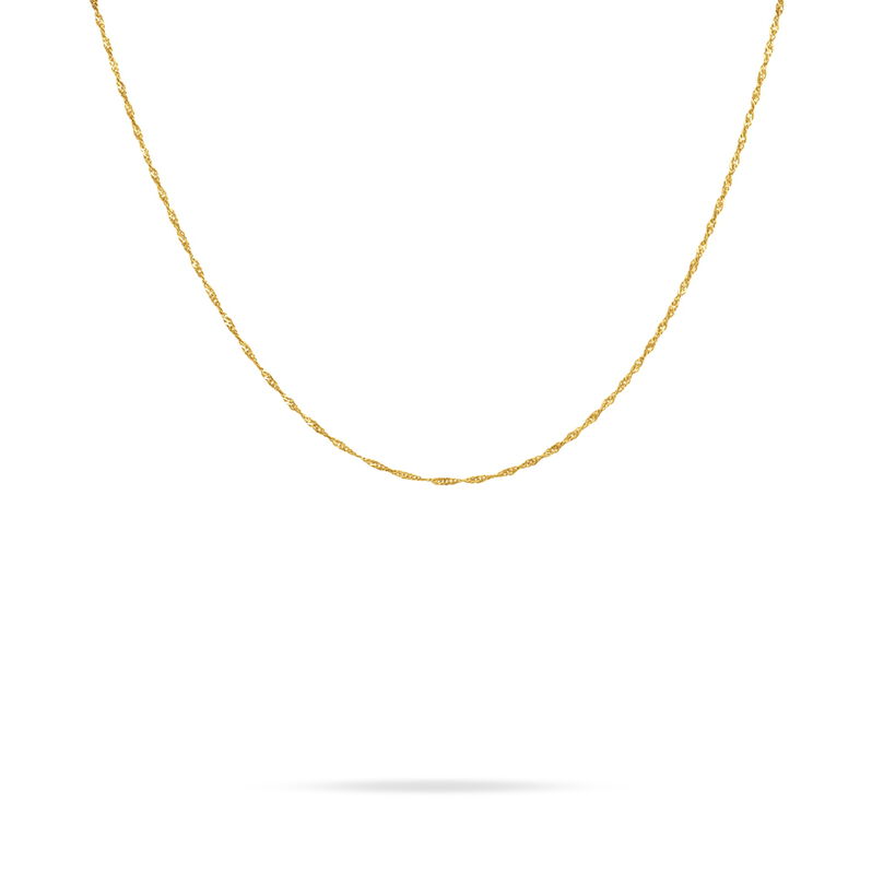 Chaîne Isnelle Maille Singapour Or Jaune - Spannringe Damen | OROVIVO