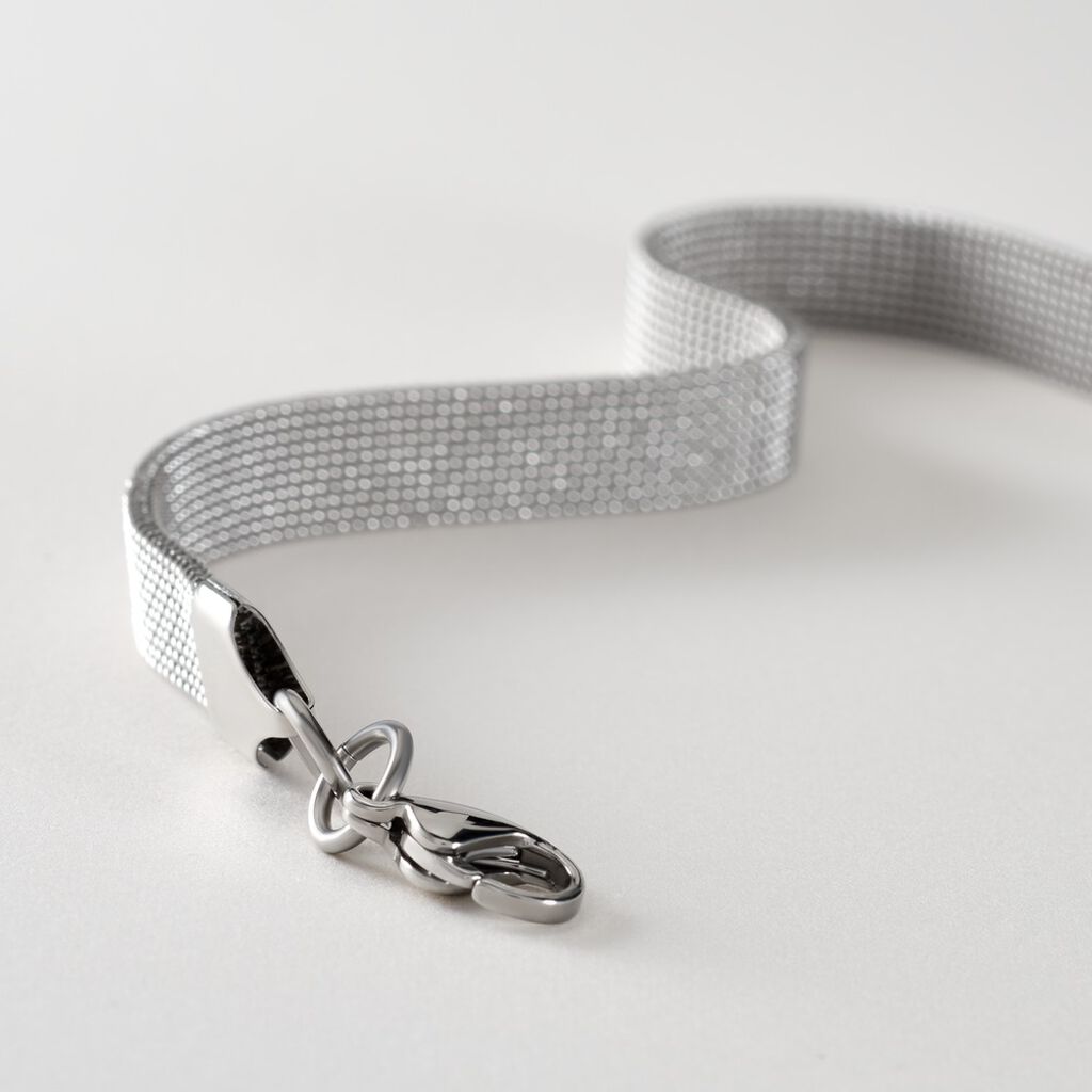 JULISSA Damen Armband Edelstahl B 8 mm