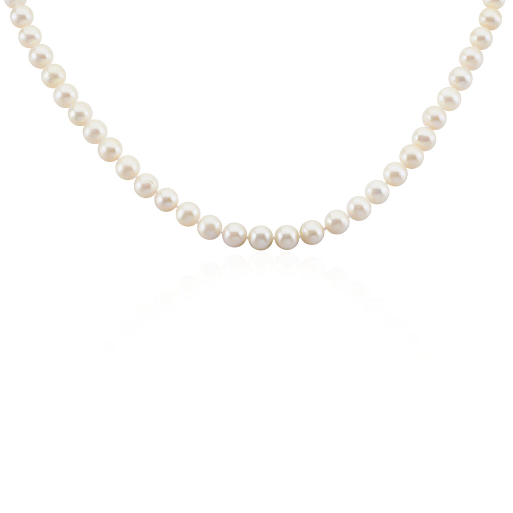 Collier Gabrieleae Or Jaune Perle De Culture - Spannringe Damen | OROVIVO