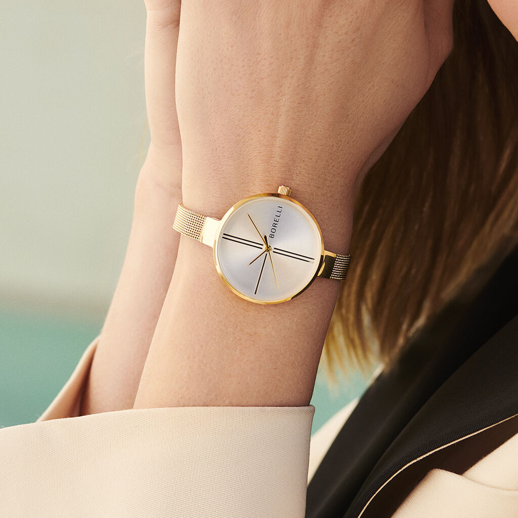 Borelli Damenuhr New York BR.4378L/02M Quarz - Armbanduhren Damen | OROVIVO