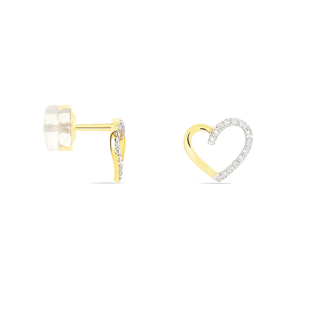 Boucles D'oreilles Or Jaune Ravenna - Spannringe Damen | OROVIVO