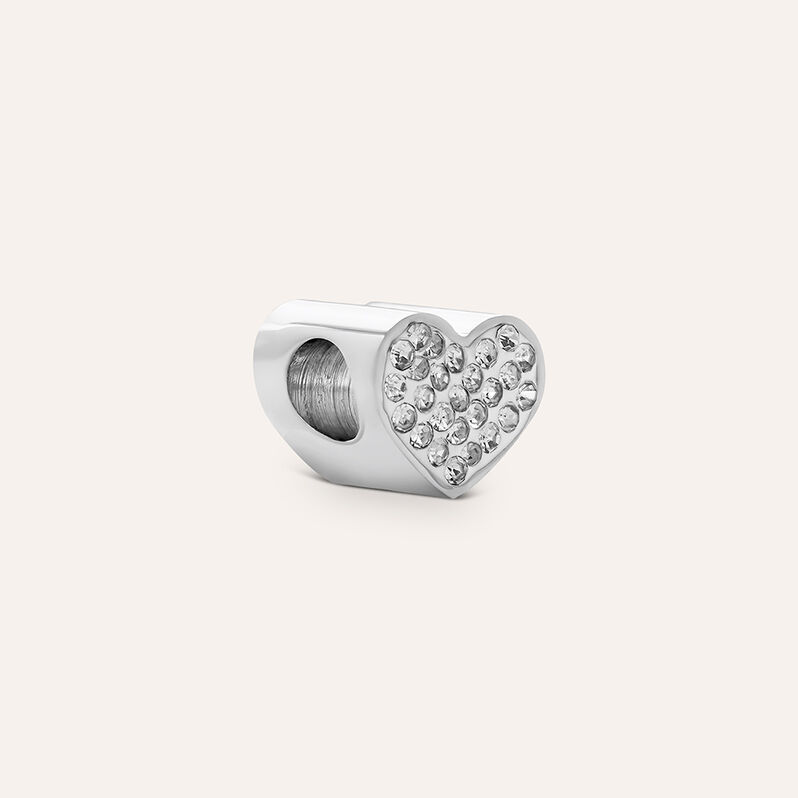 Charm Essential Code Acciaio Cristallo - Spannringe Damen | OROVIVO