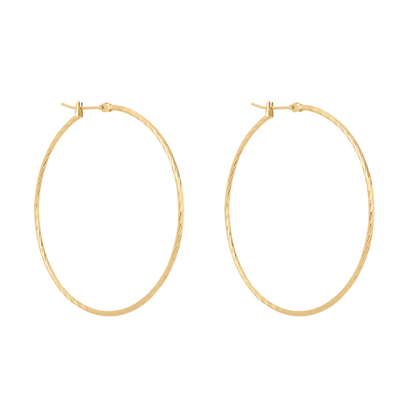 Orecchini A Cerchio Golden Dream Placcato Oro Giallo - Spannringe Damen | OROVIVO