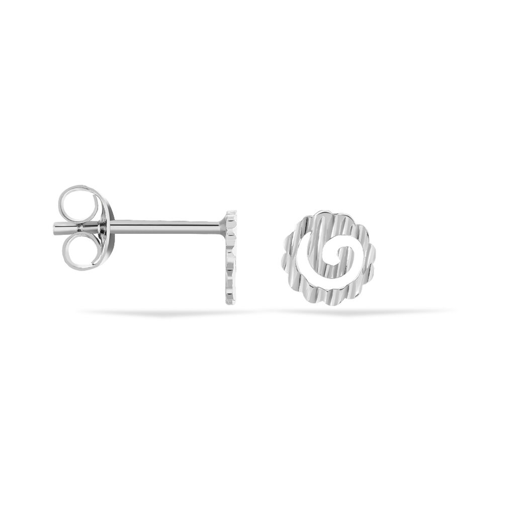 SELIMA Damen Ohrstecker Silber 925 Spirale