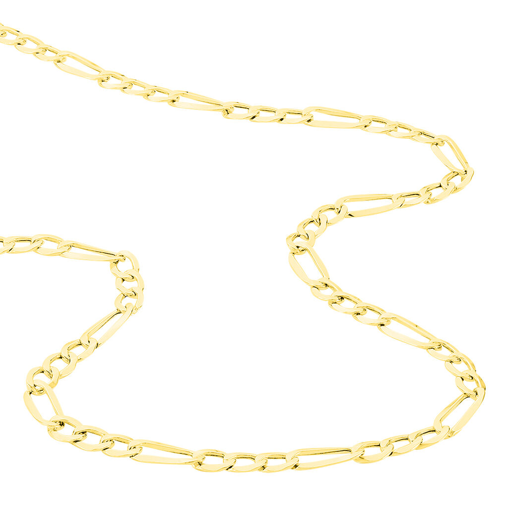 Herren Figarokette Gold 375  - Halsketten Herren | OROVIVO