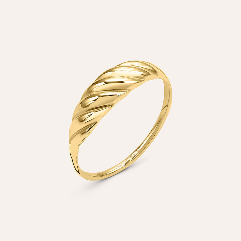 Anello Fantasia Beverly Oro Giallo - Spannringe Damen | OROVIVO