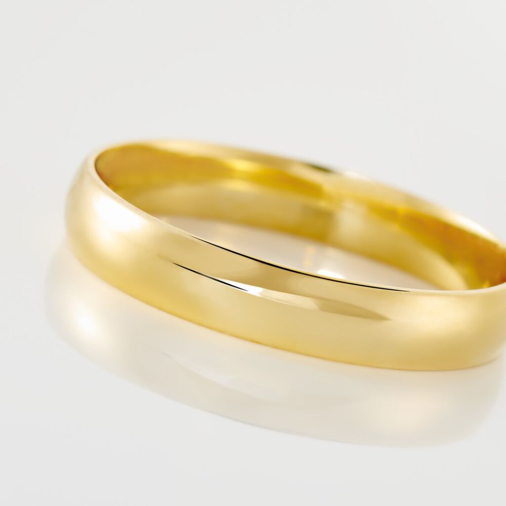Alliance Sonia Demi Jonc Confort Or Jaune - Spannringe Familie | OROVIVO