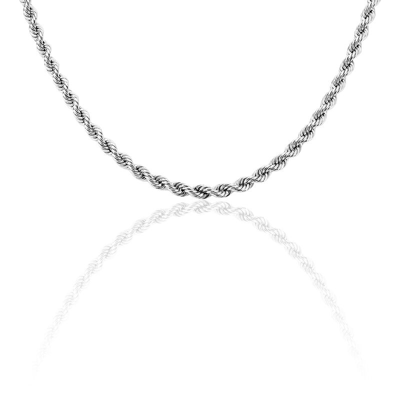 Damen Kordelkette Silber 925  - Halsketten Damen | OROVIVO