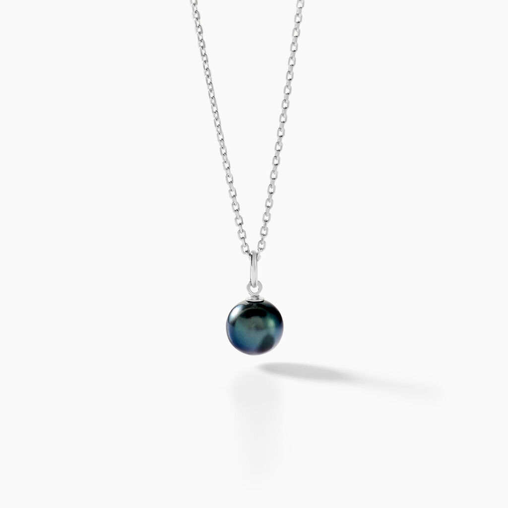 Pendentif Or Gris  Perle - Spannringe Damen | OROVIVO