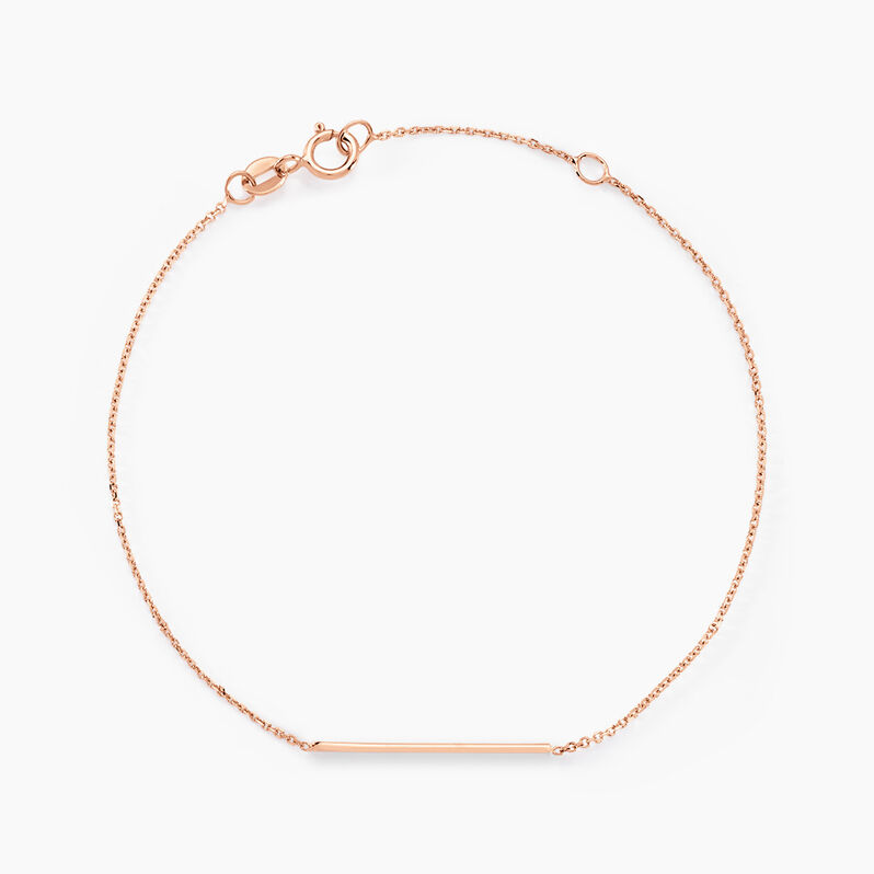 Bracelet Pink Or Rose Barrette - Spannringe Damen | OROVIVO