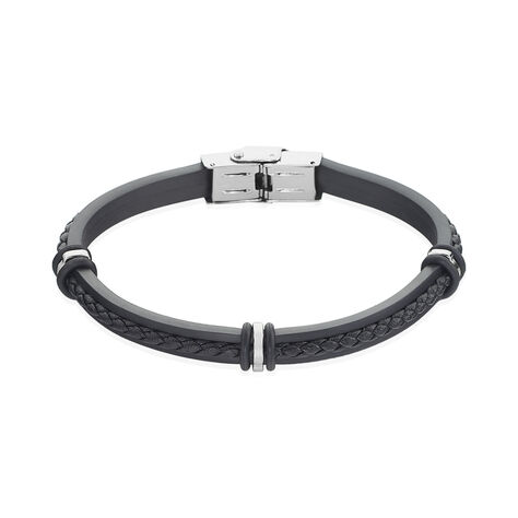 POLO Herren Armband Silikon Schwarz - Armb&auml;nder  | OROVIVO