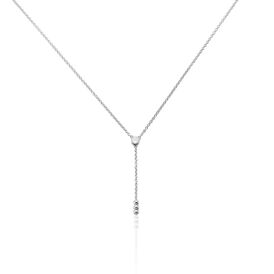 Damen Halskette Silber 925 Zirkonia Tilde - Ketten mit Anhänger Damen | OROVIVO