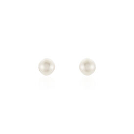 Damen Perlenohrringe Silber 925 Zuchtperlen 4-5mm - Ohrstecker Damen | OROVIVO