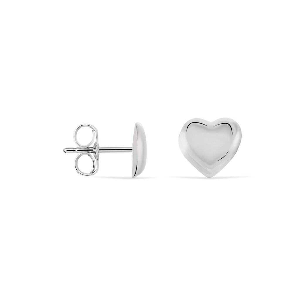 Ohrstecker Silber 925 Herz - Ohrstecker Damen | OROVIVO