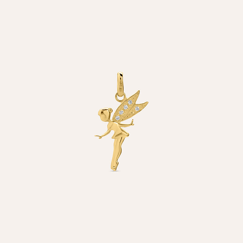 Pendente Poème Oro Giallo Cubic Zirconia - Spannringe Damen | OROVIVO