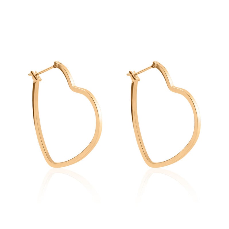 KAYDENCE Damen Creolen Vergoldet 750 B 33 mm - Creolen Damen | OROVIVO