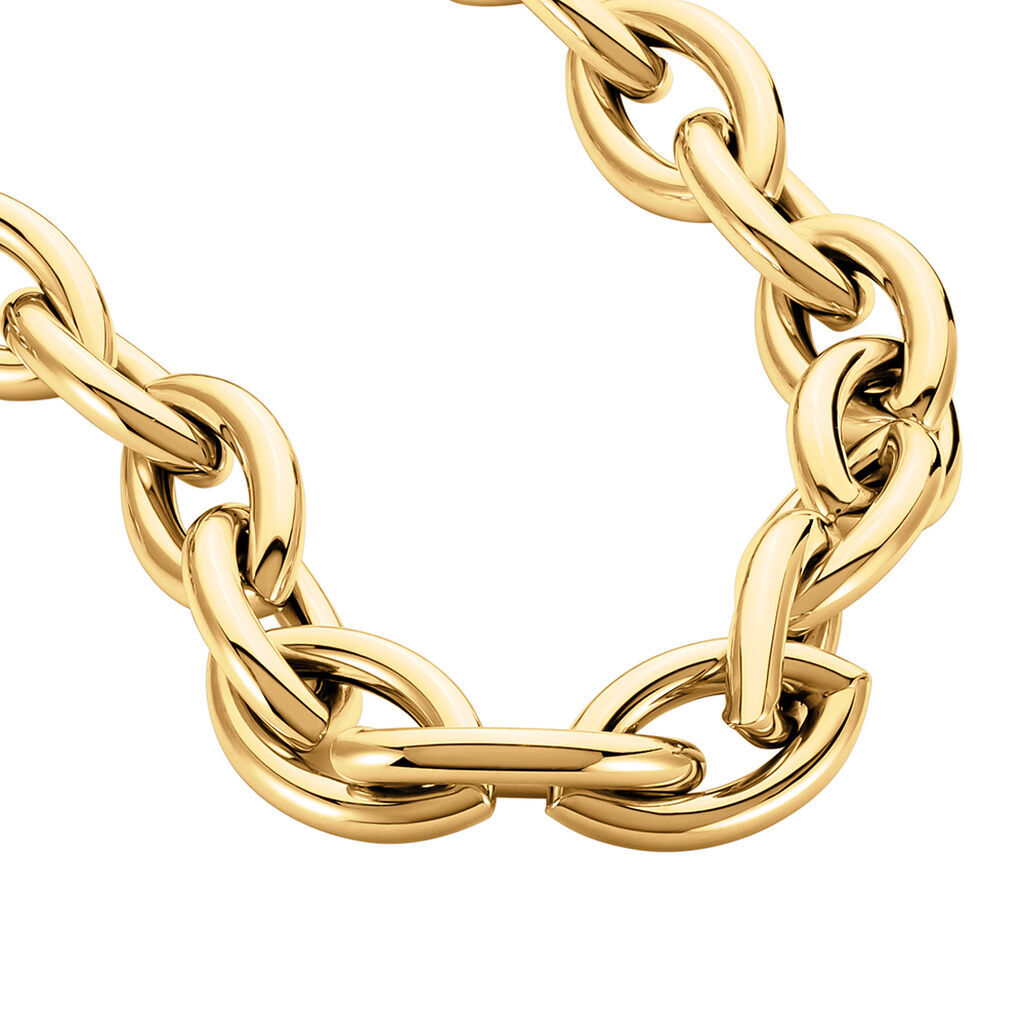 NAJAT Damen Kette Gold 585 (14 Karat) B 8 mm - Halsketten Damen | OROVIVO