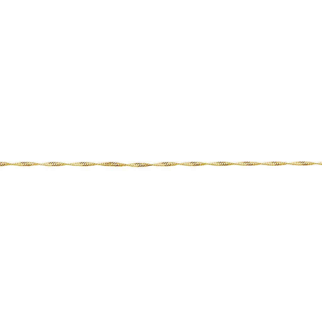 SINGAPUR 1 Damen Kette Gold 375 (9 Karat) B 1,2 mm