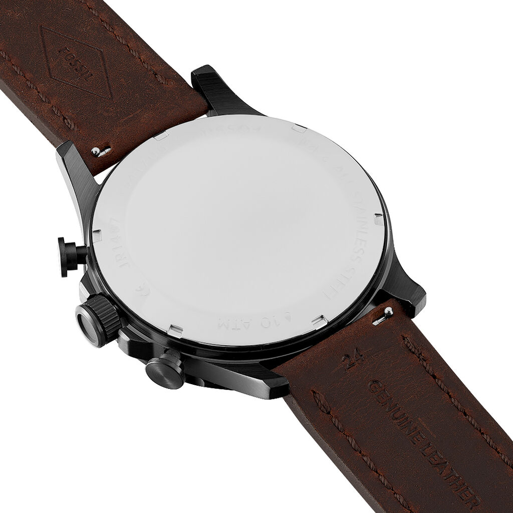 Fossil Herrenuhr Nate Chronograph JR1487 Quarz