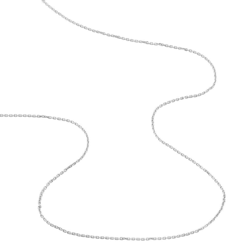 SINGAPUR Unisex Kette Wei&szlig;gold 585 (14 Karat) B 1,3 mm