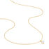 Damen Halskette Messing Gold 750 plattiert Solitär - Herzketten Damen | OROVIVO