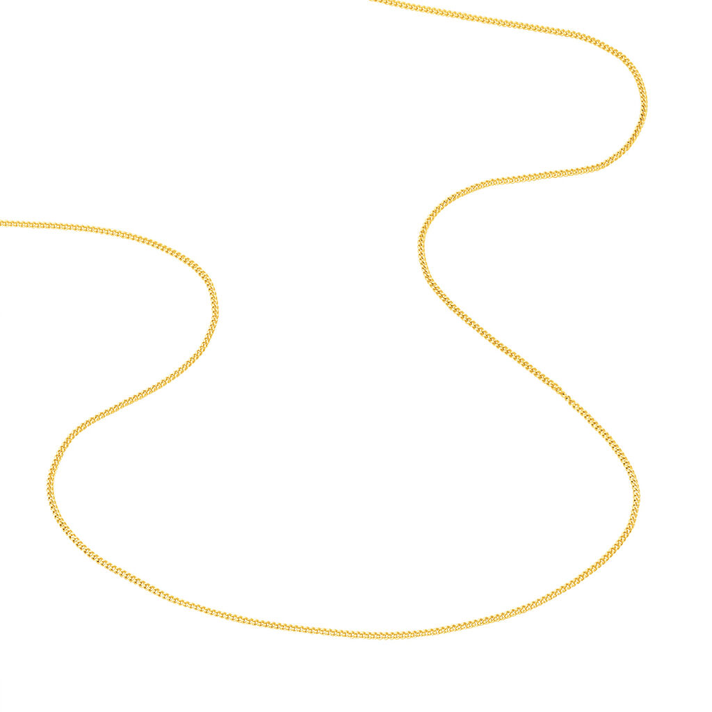 Damen Panzerkette Gold 585  - Halsketten Unisex | OROVIVO