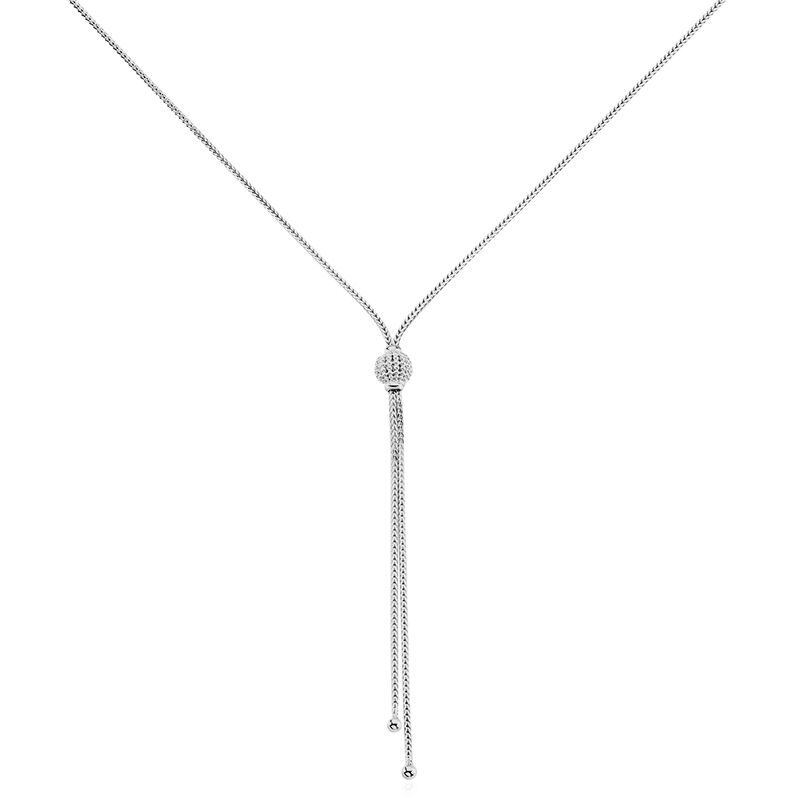 Collier Argent Makana Forme Cravate - Spannringe Damen | OROVIVO